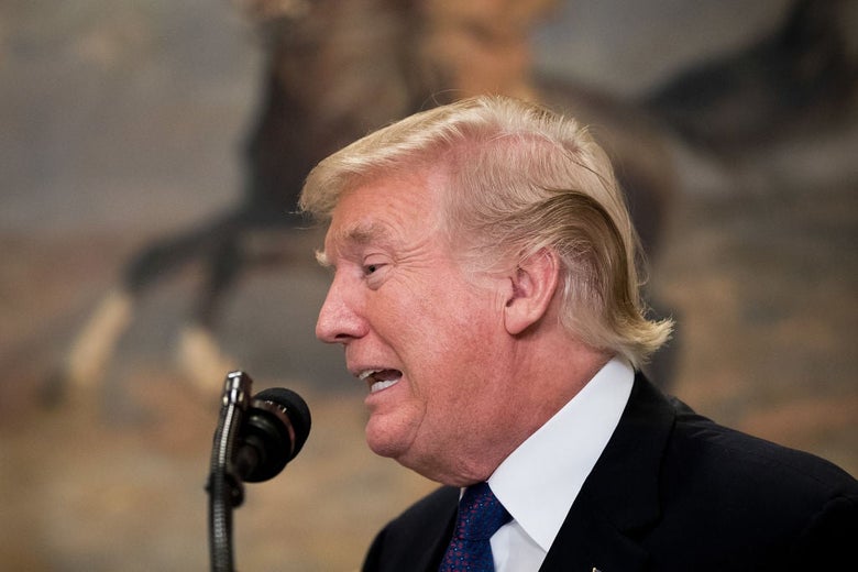 Donald Trump at the White House on Dec. 7.